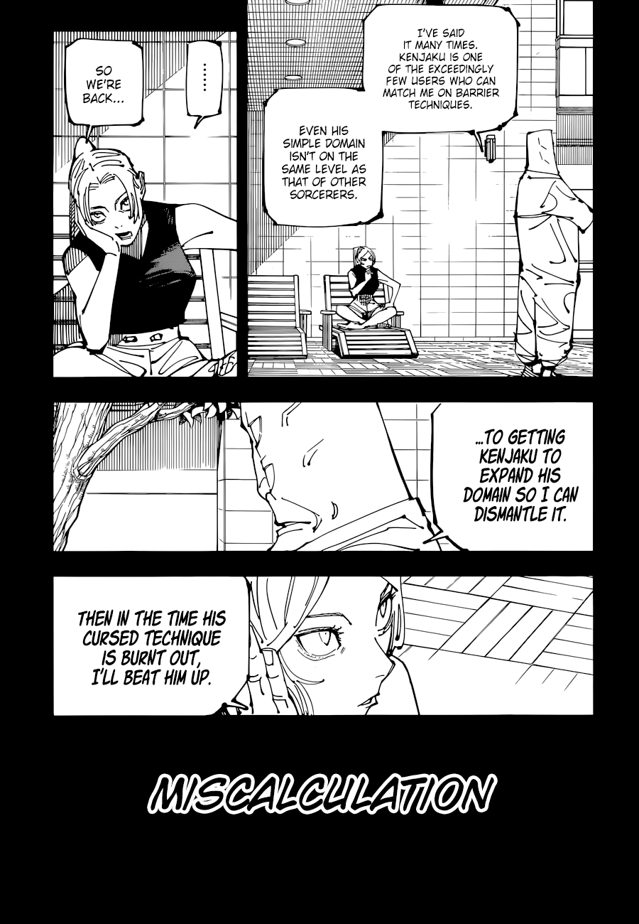Jujutsu Kaisen, Chapter 206 Star And Oil ② image 06