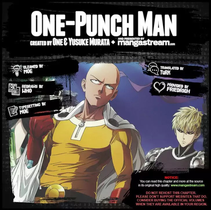 One Punch Man, Chapter 62.1 The Reason I Seek image 1