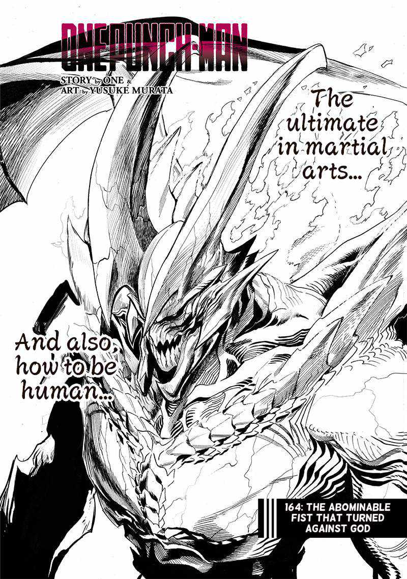 One Punch Man, Chapter 164 image 01