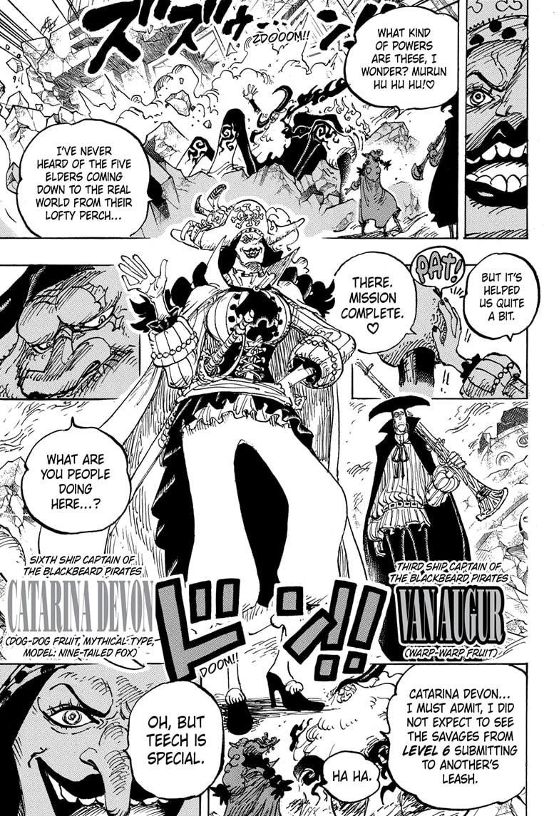 One Piece, Chapter 1107 image 13