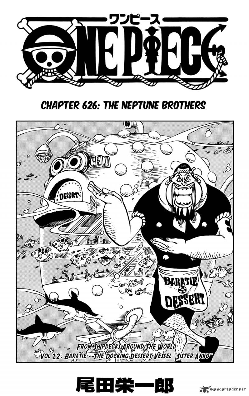 One Piece, chapter 626 image 01
