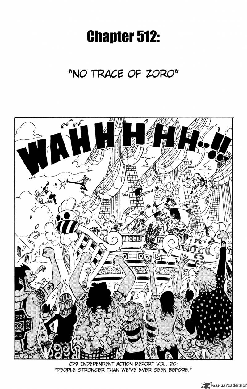 One Piece, chapter 512 image 01