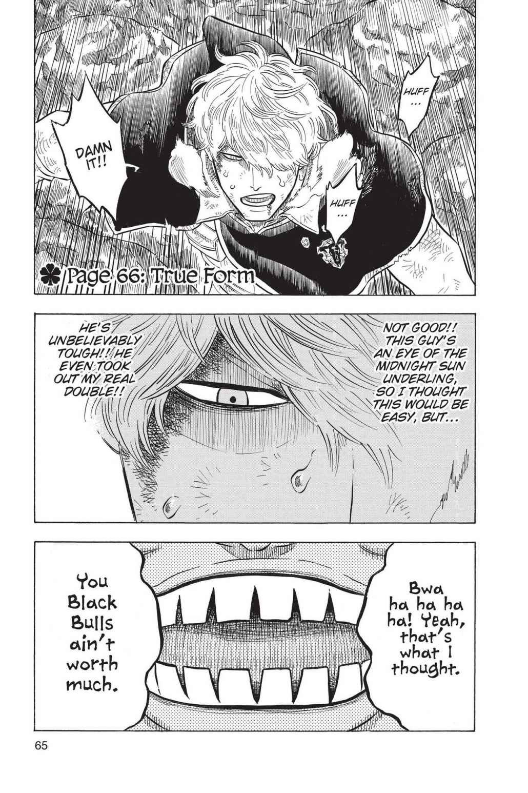 Black Clover, Chapter  66 image 01
