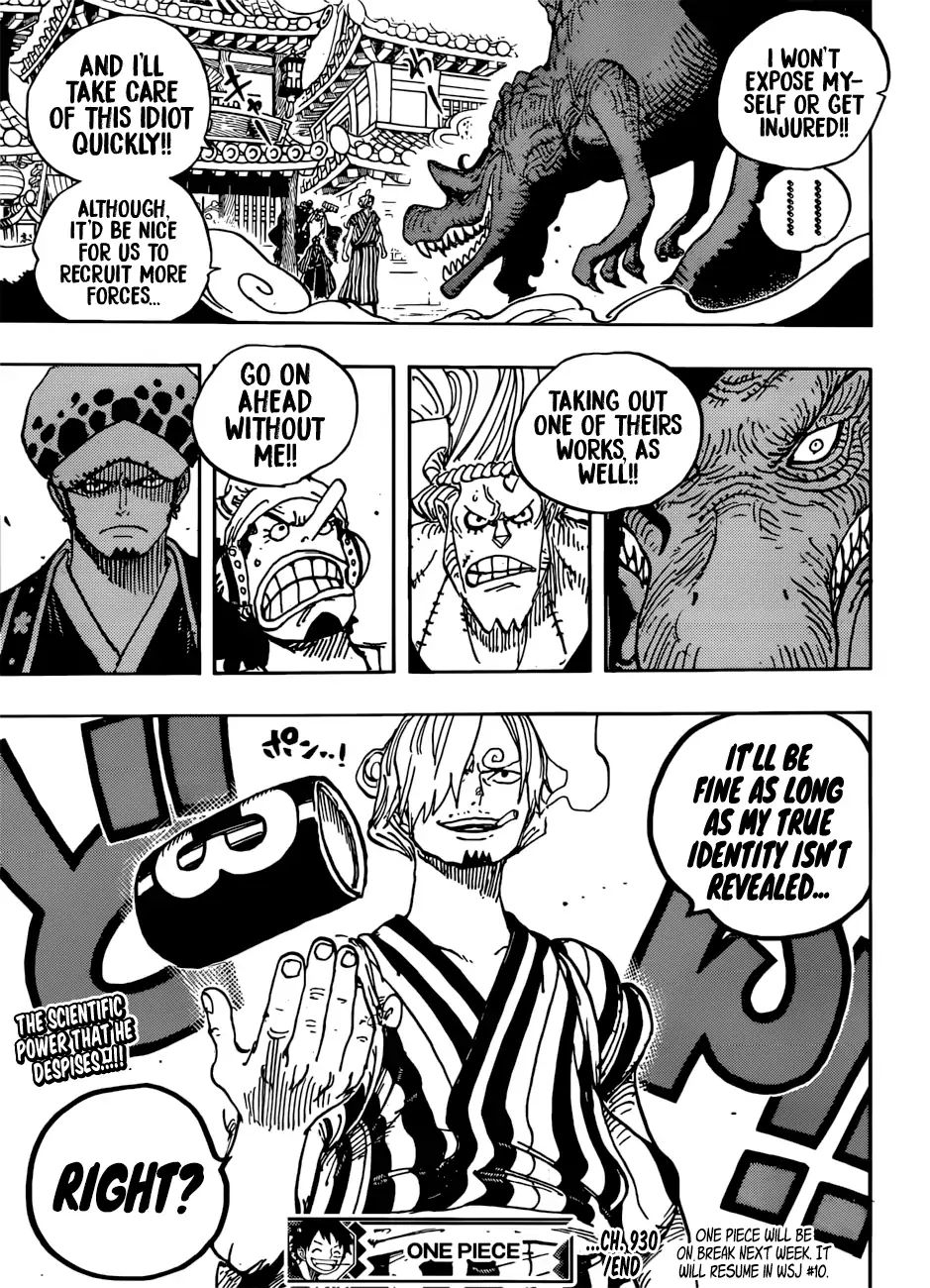 One Piece, chapter 930 image 16