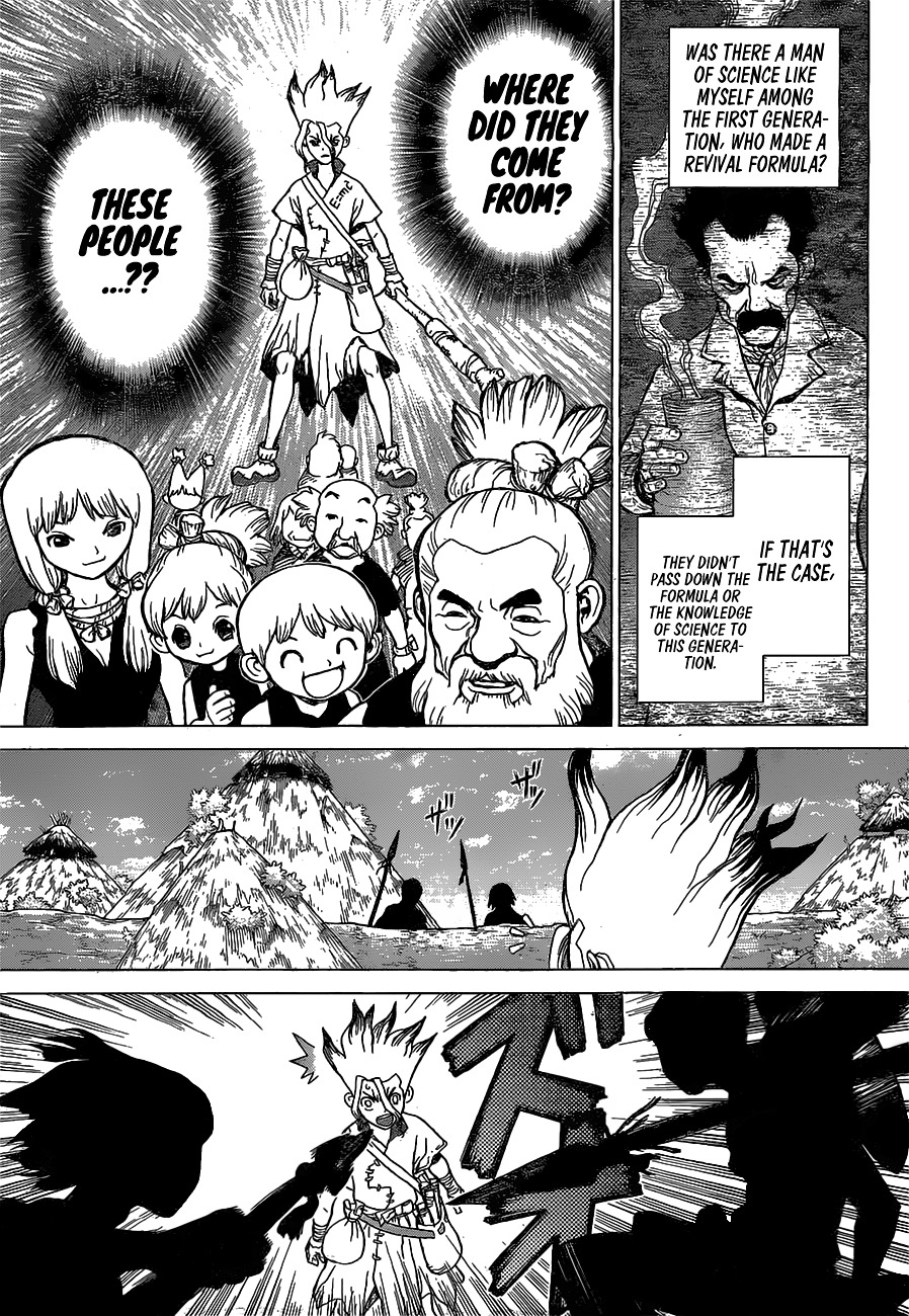 Dr.Stone, Chapter 17  A Bad Face image 14