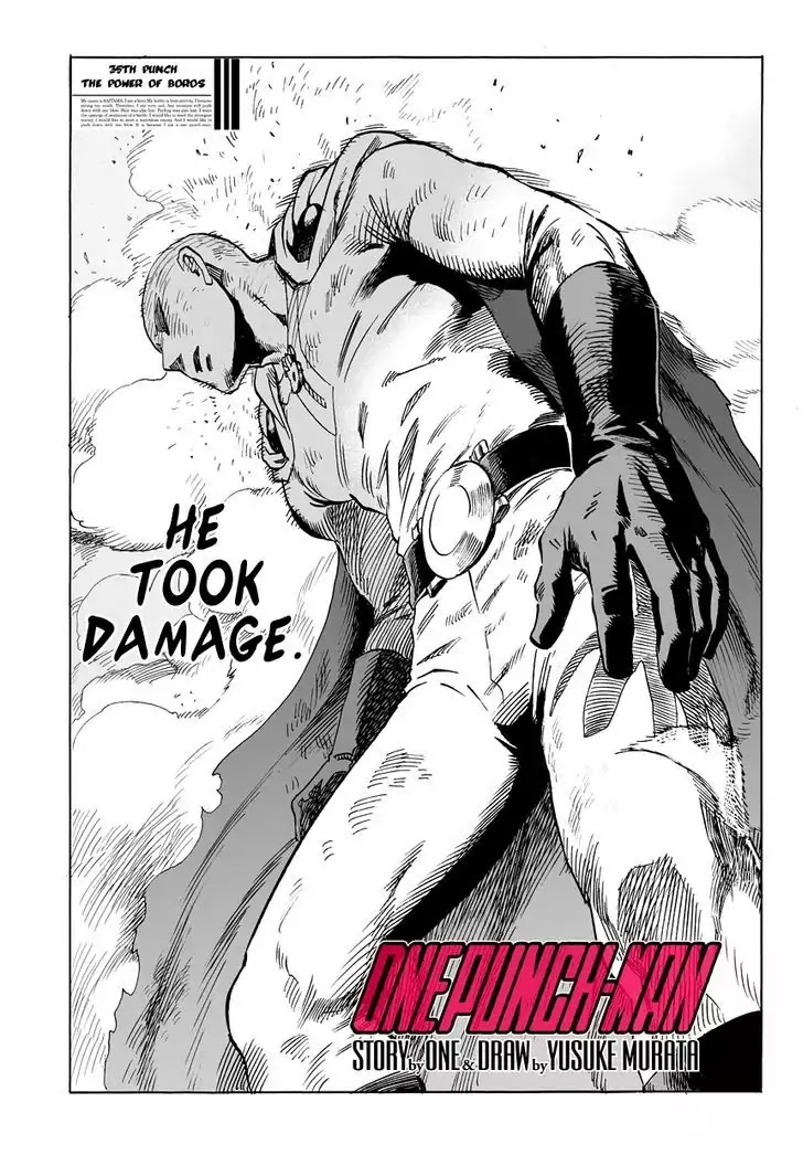 One Punch Man, Chapter 36 Boros S True Strength image 02