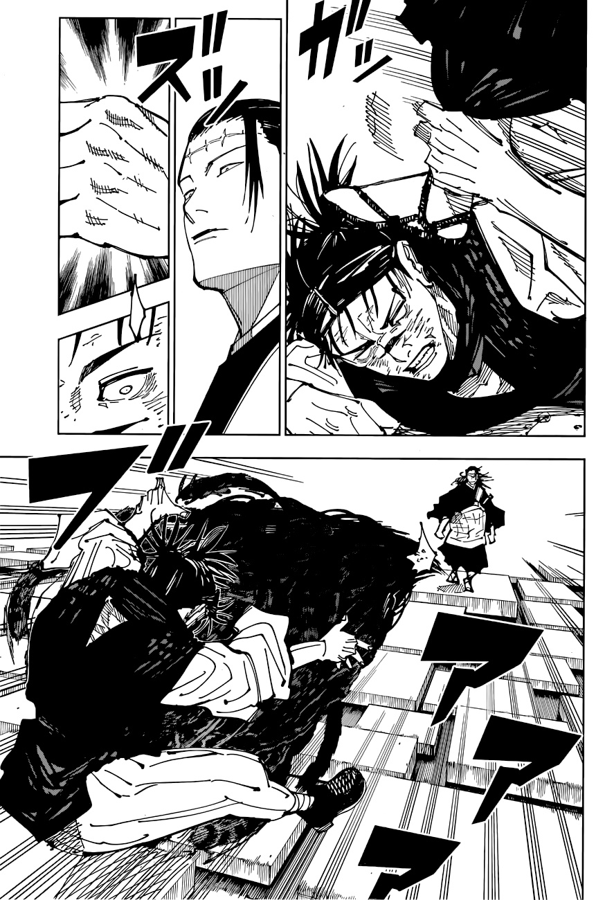 Jujutsu Kaisen, Chapter 203 Blood And Oil ② image 13