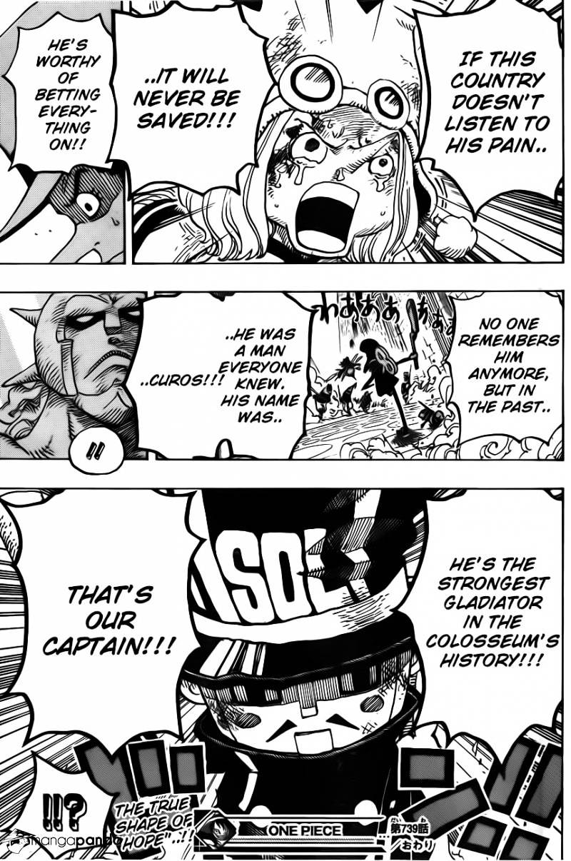 One Piece, chapter 739 image 21