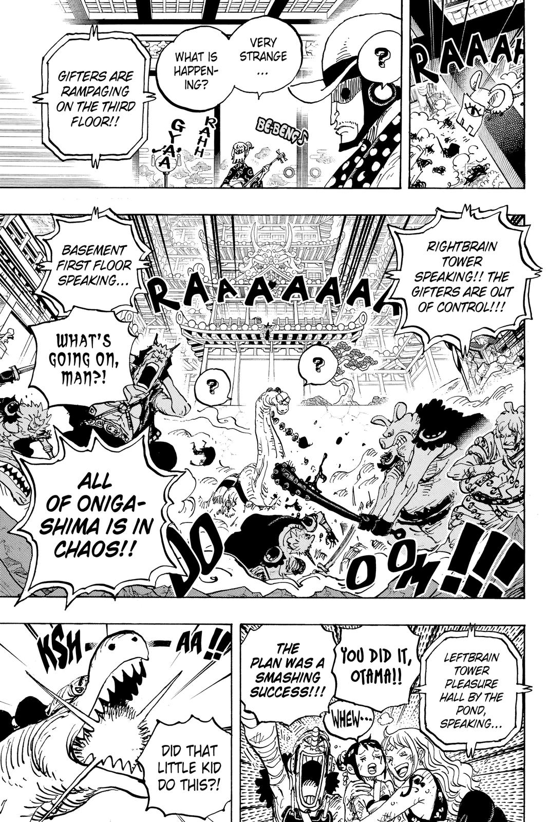 One Piece, Chapter 1017 image 09