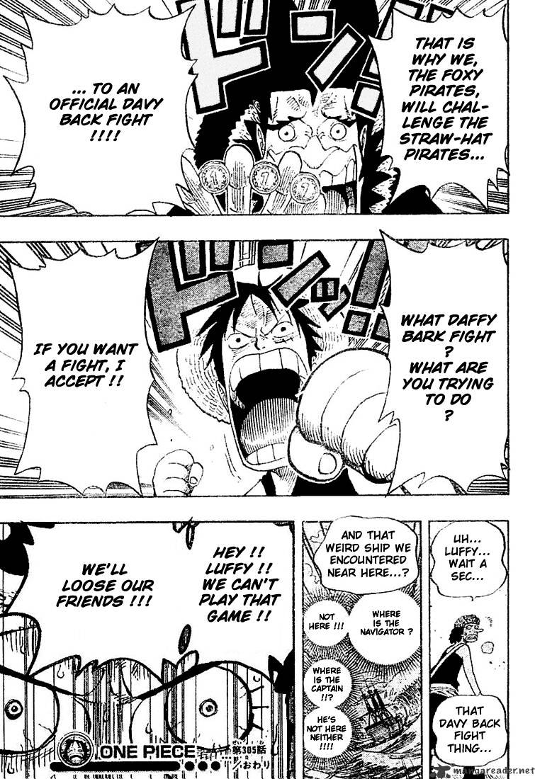 One Piece, chapter 305 image 18
