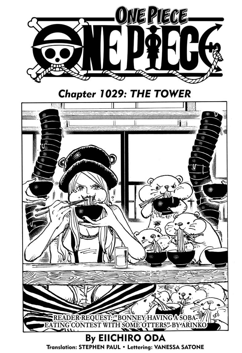 One Piece, Chapter 1029 image 01