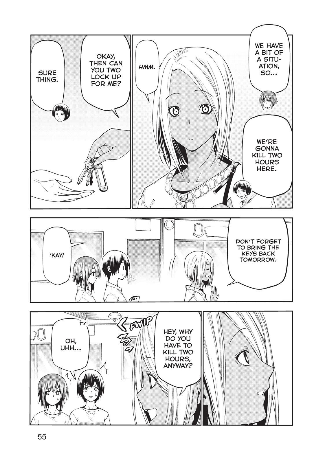 Grand Blue, Chapter 55