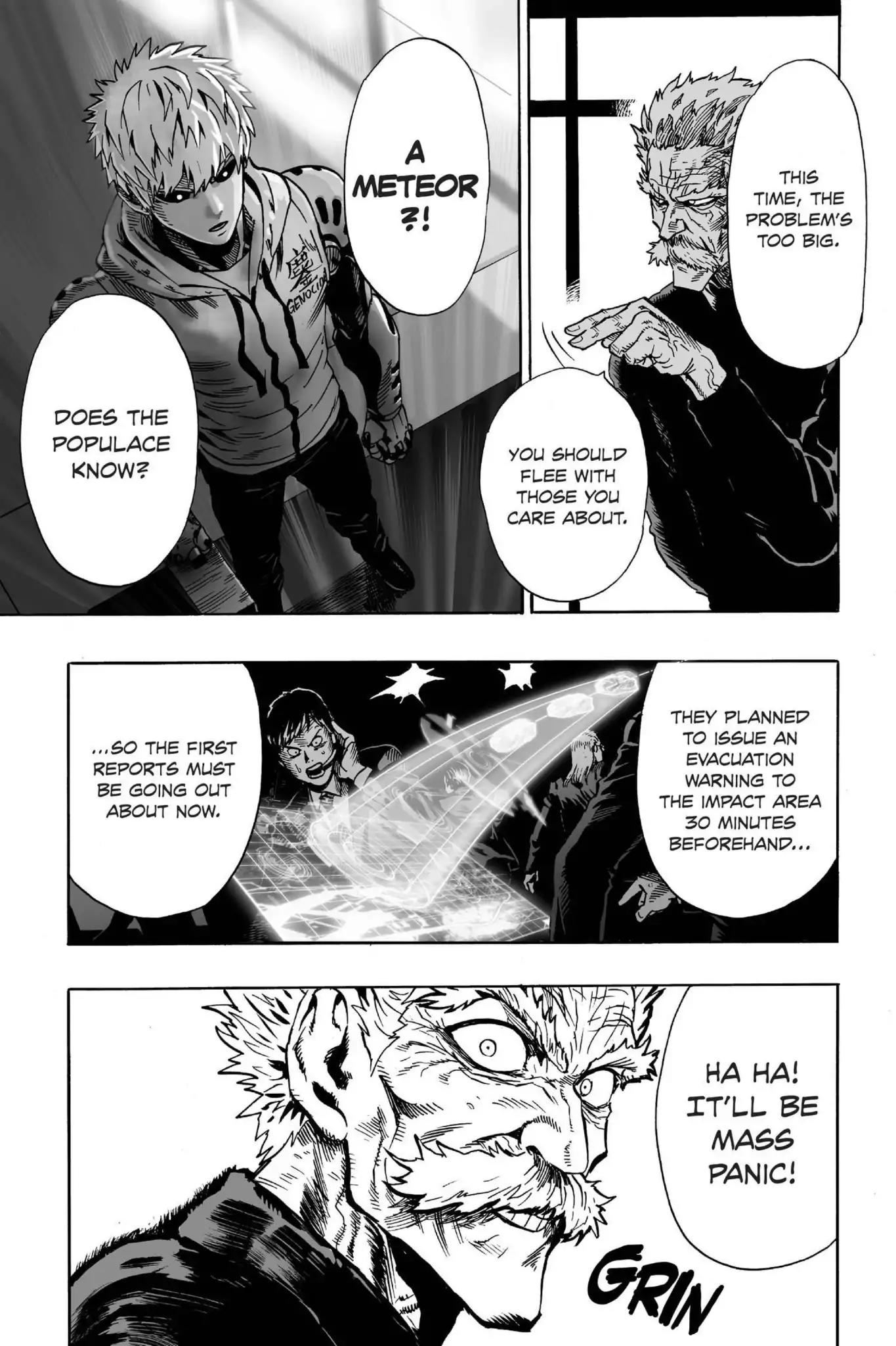 One Punch Man, Chapter 21 Giant Meteor image 18