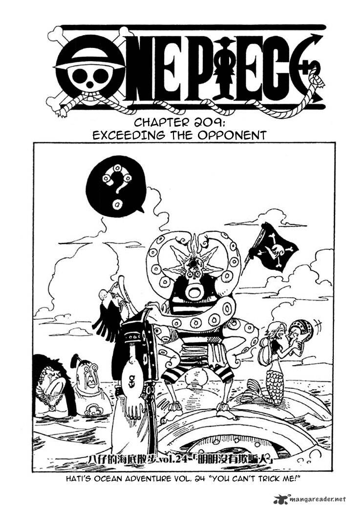 One Piece, chapter 209 image 01