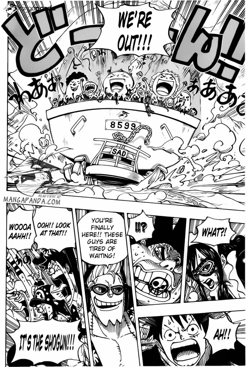One Piece, chapter 695 image 09
