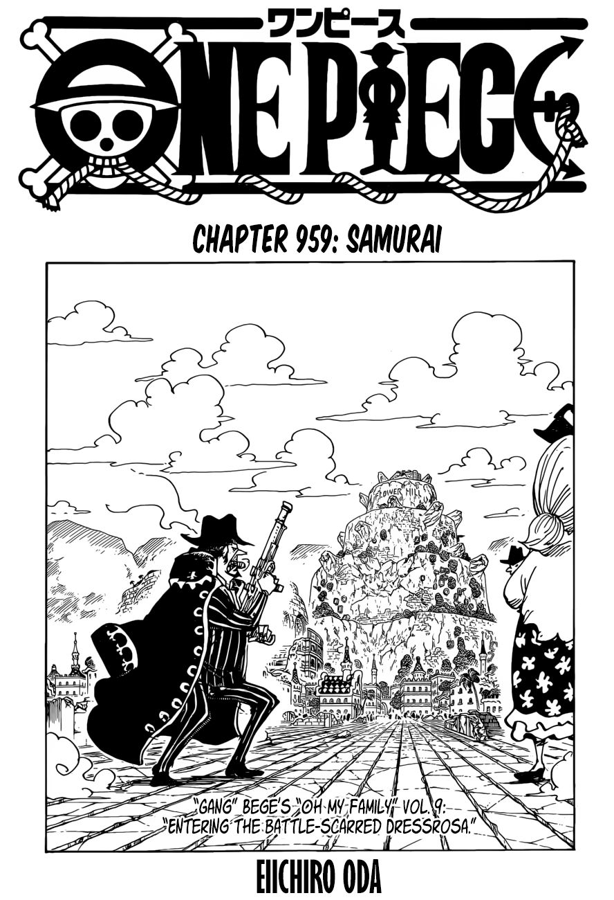 One Piece, chapter 959 image 01
