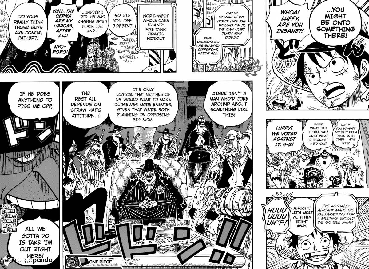 One Piece, chapter 857 image 16
