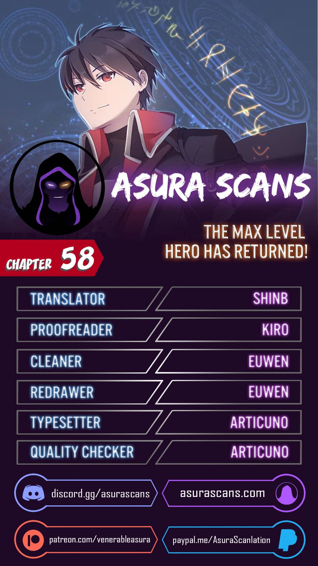 The Max Level Hero Has Returned, Chapter 58 image 1