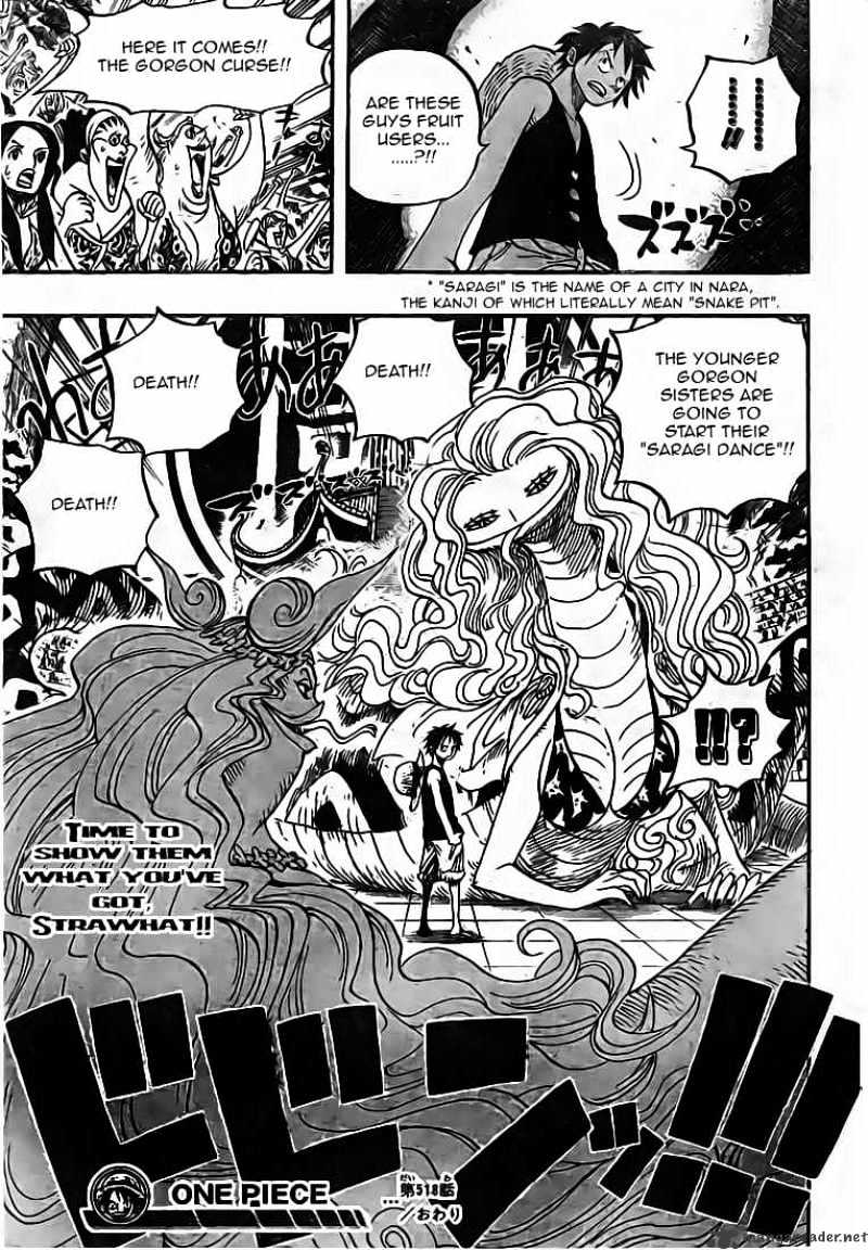 One Piece, chapter 518 image 20