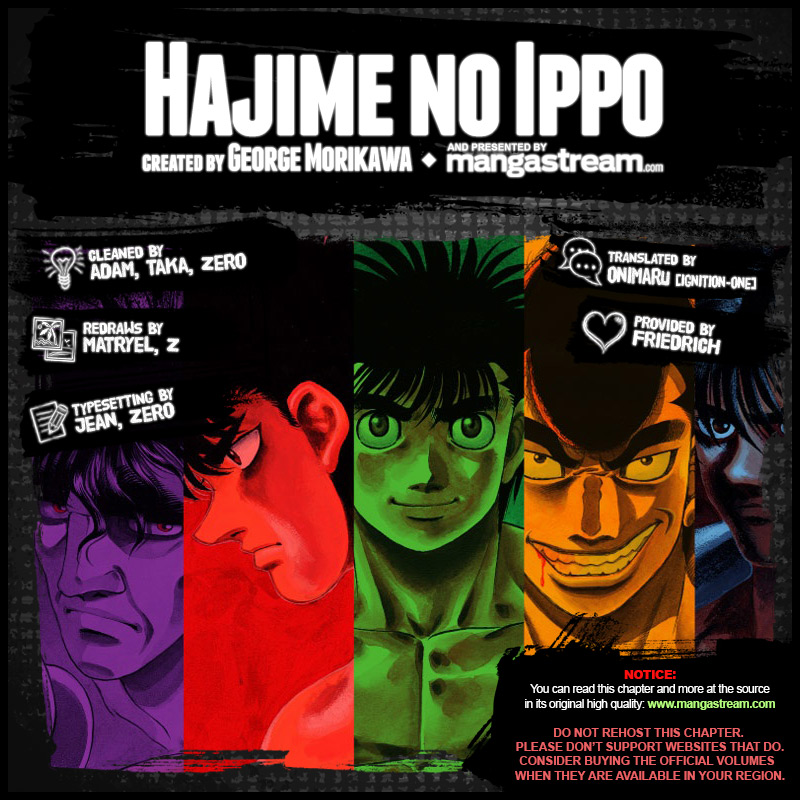 Hajime No Ippo, Chapter 1209 image 02