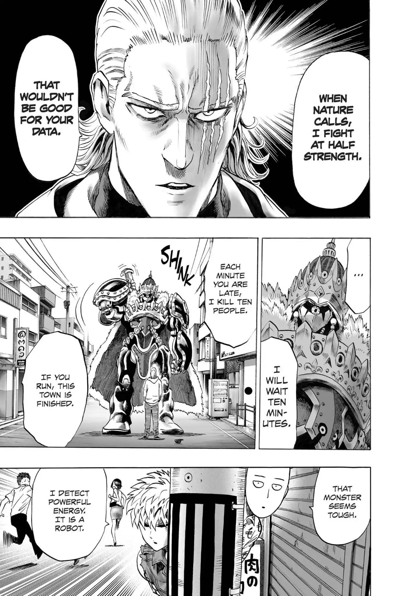 One Punch Man, Chapter 38 King image 26