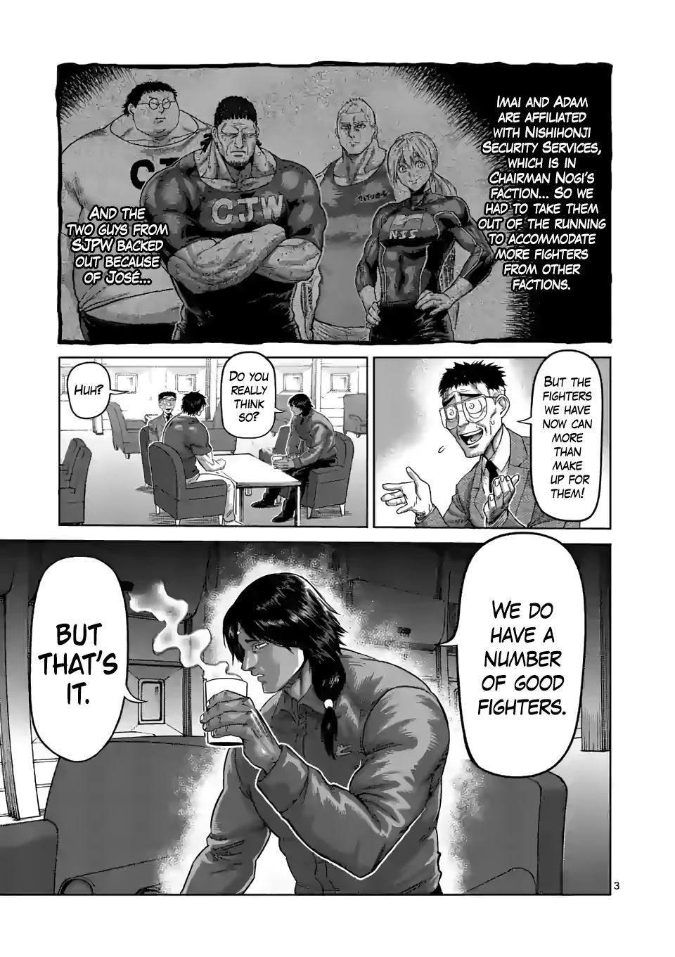 Kengan Omega, Chapter 57 The Fighters Enter image 03