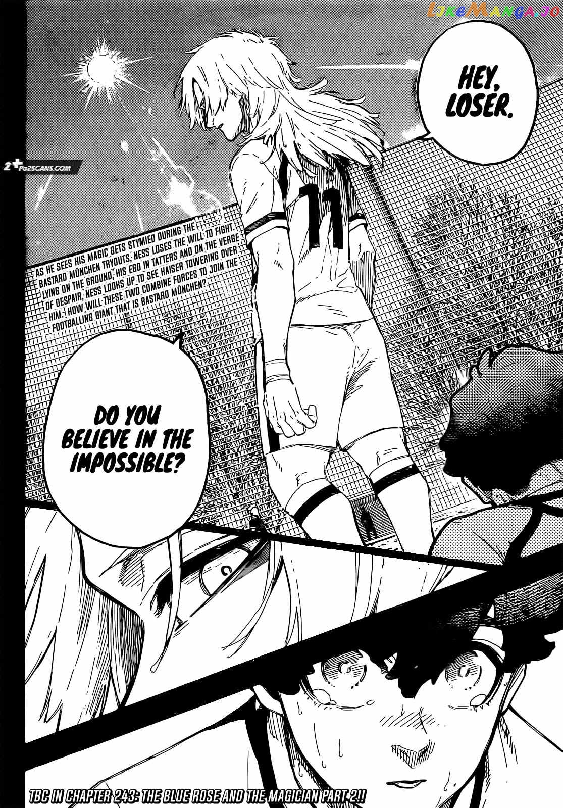 Blue Lock Chapter 242 image 20