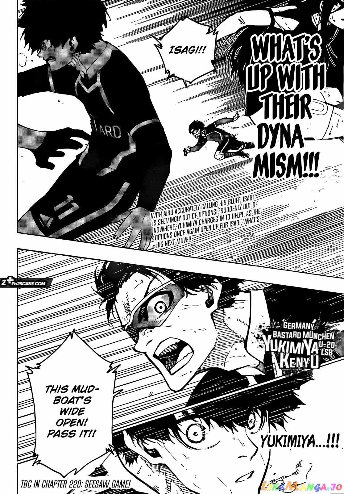 Blue Lock Chapter 219 image 20