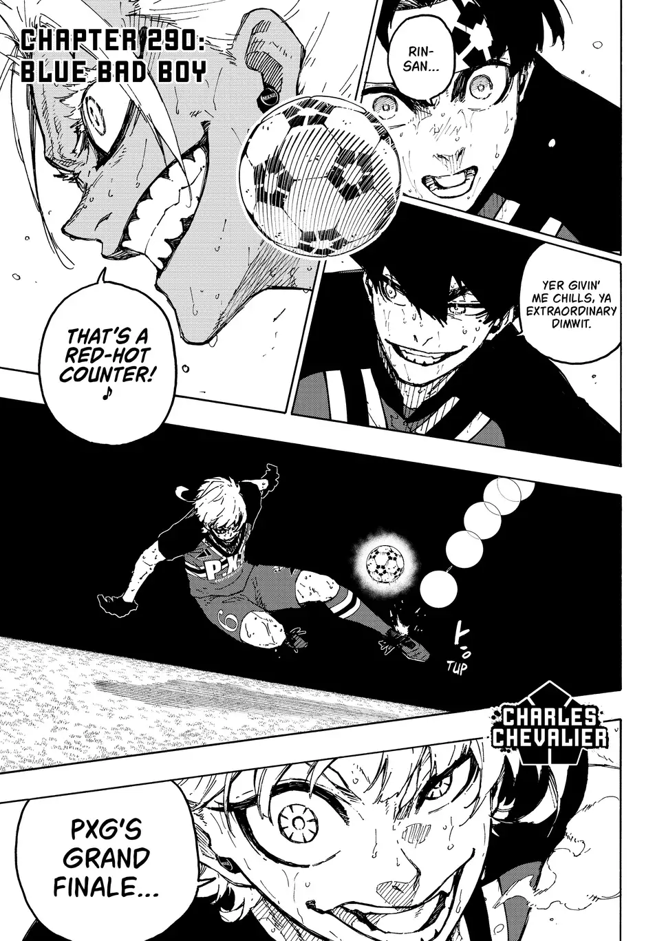 Blue Lock Chapter 290 image 01