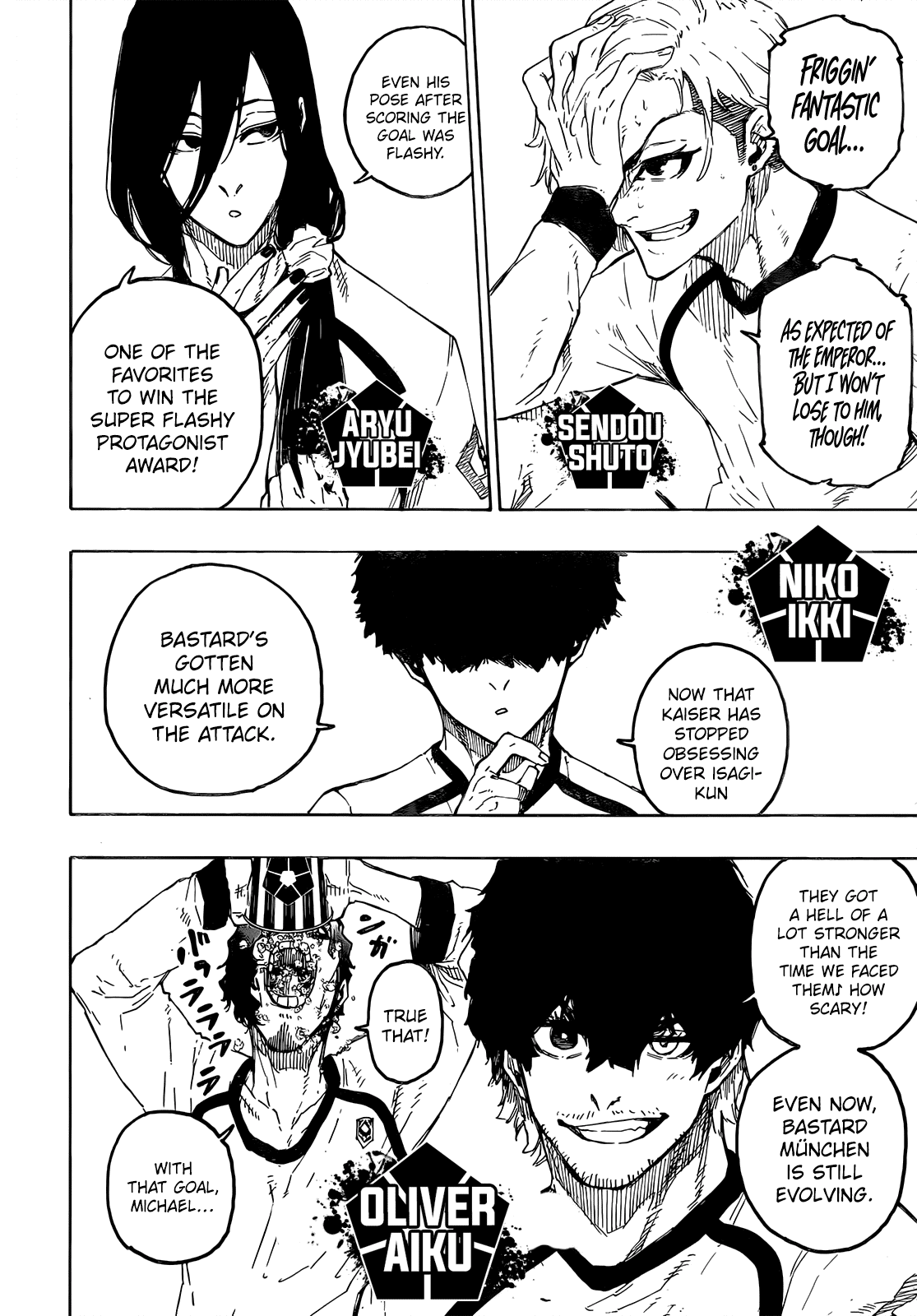 Blue Lock Chapter 268 image 03