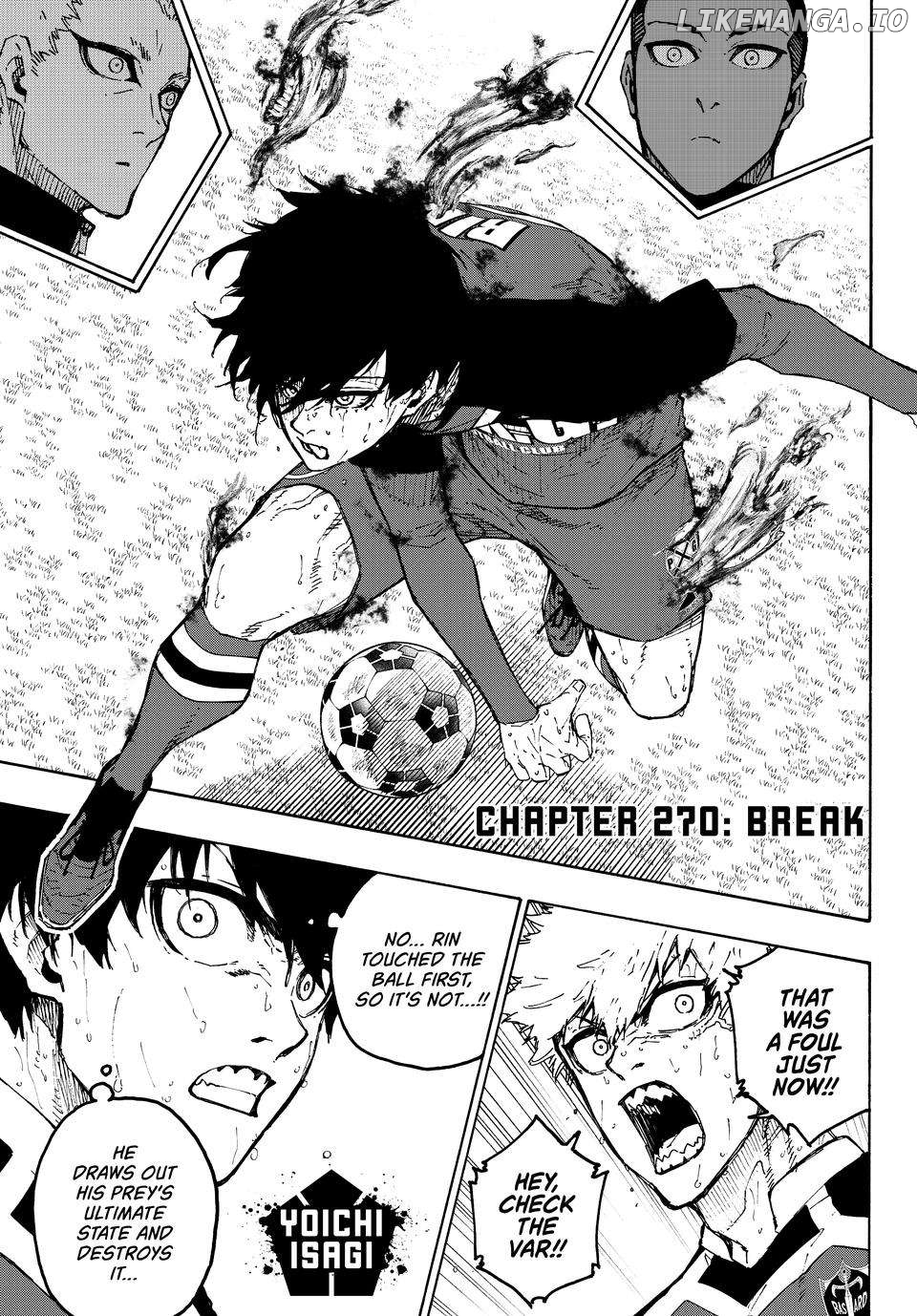 Blue Lock Chapter 270 image 01