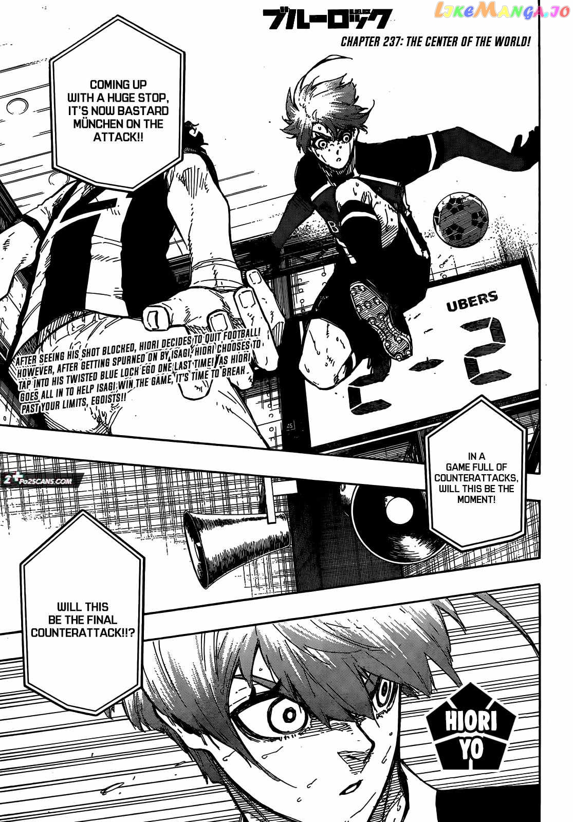 Blue Lock Chapter 237 image 01