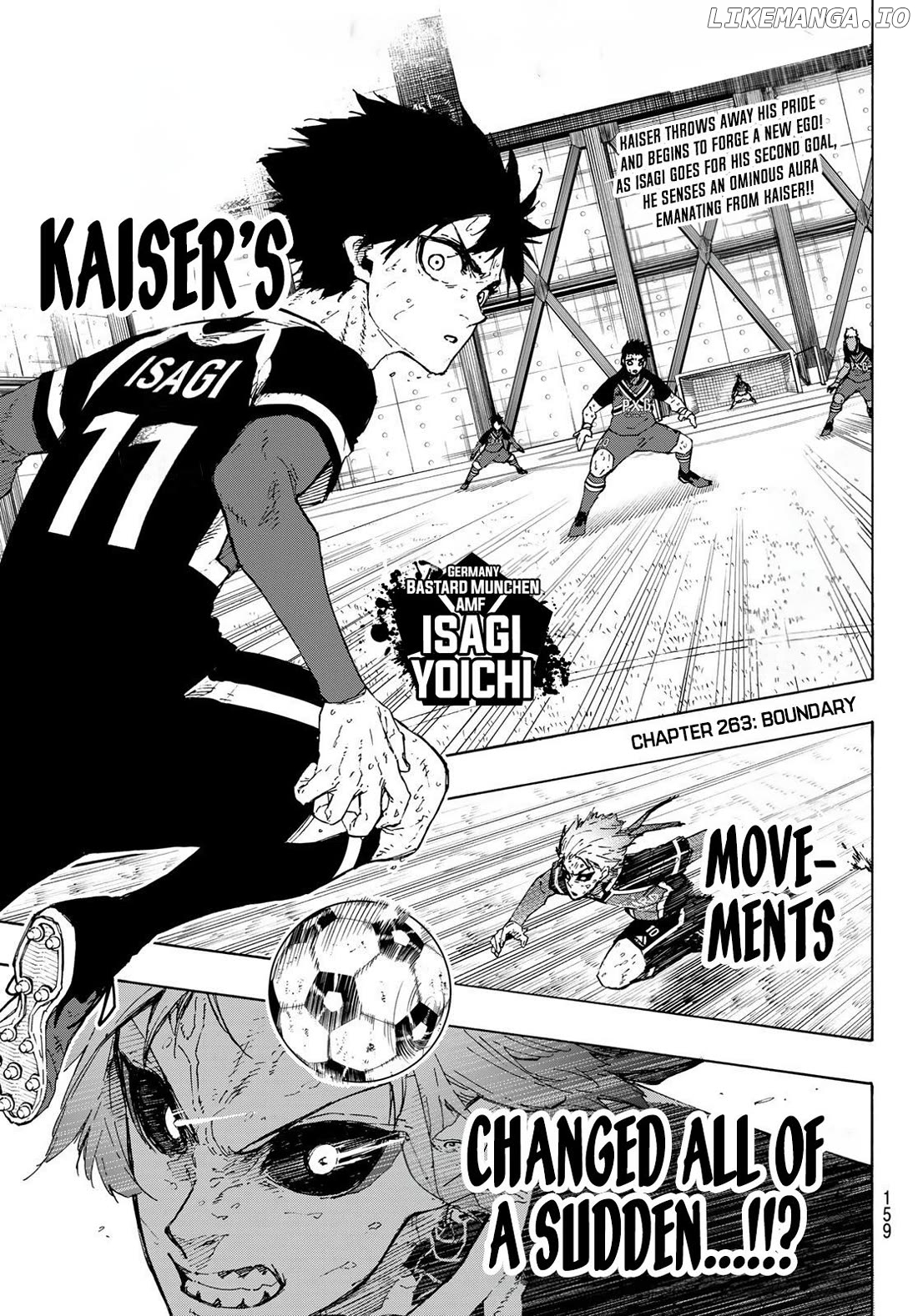 Blue Lock Chapter 263 image 02