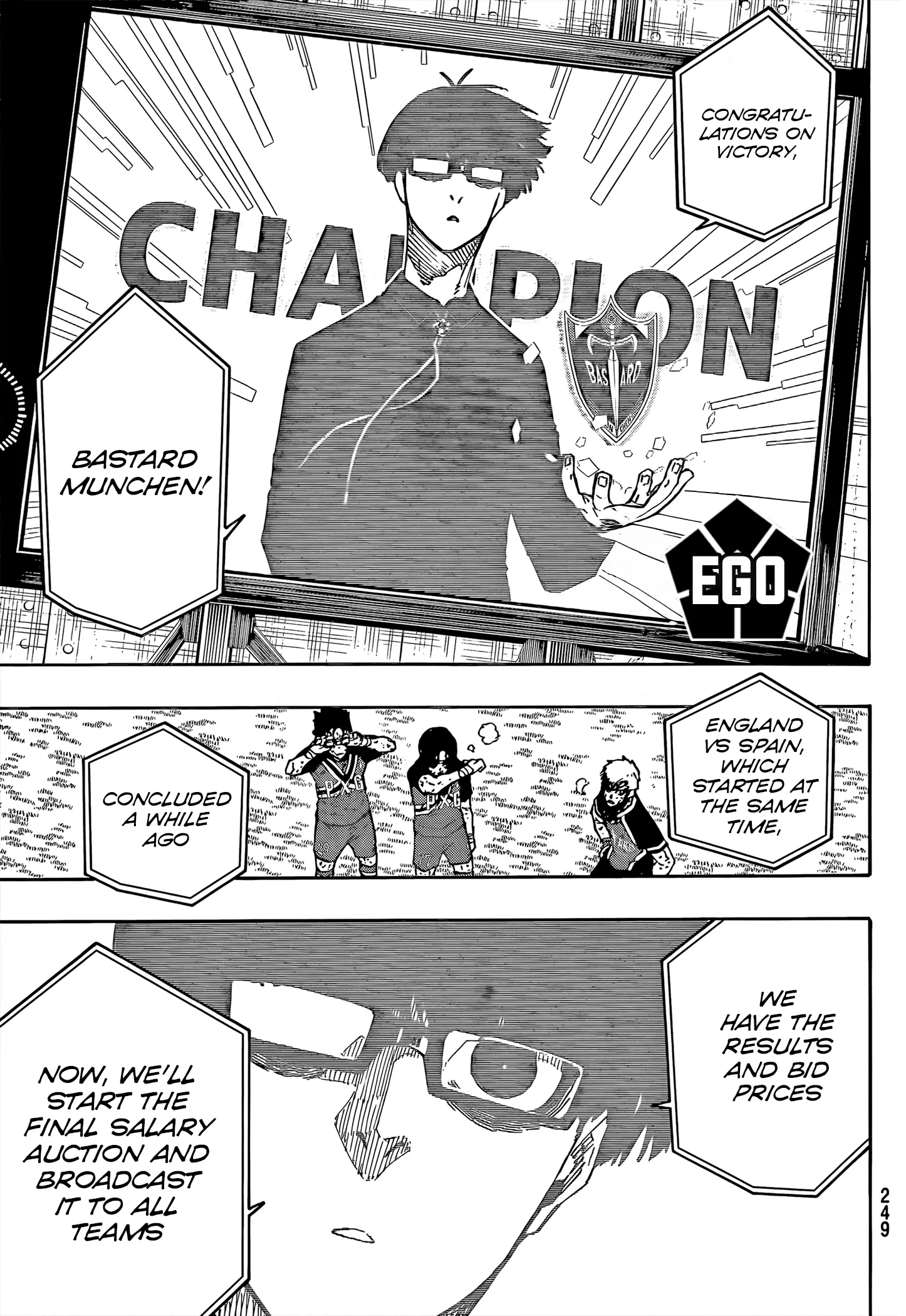 Blue Lock Chapter 295 image 09