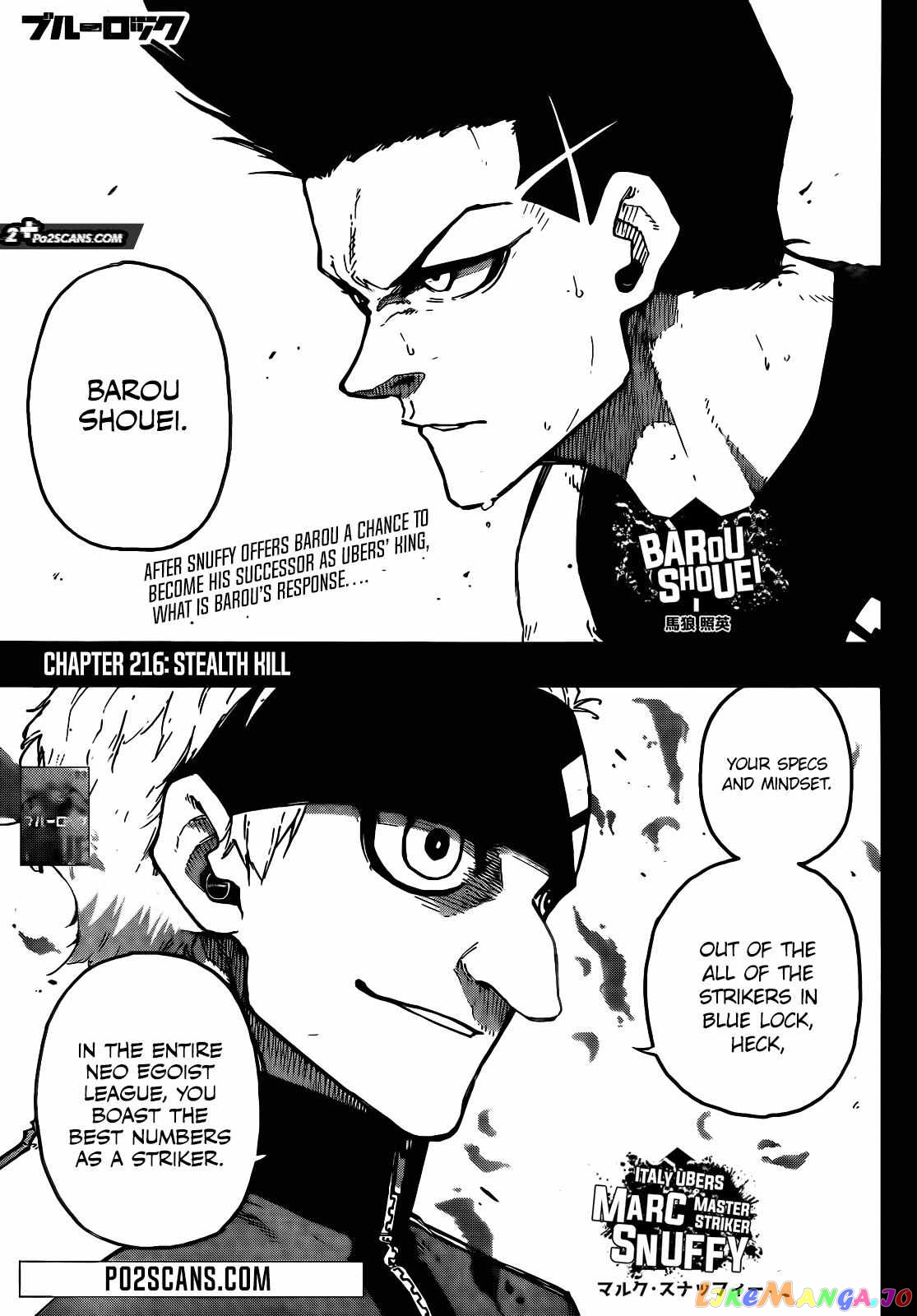 Blue Lock Chapter 216 image 02