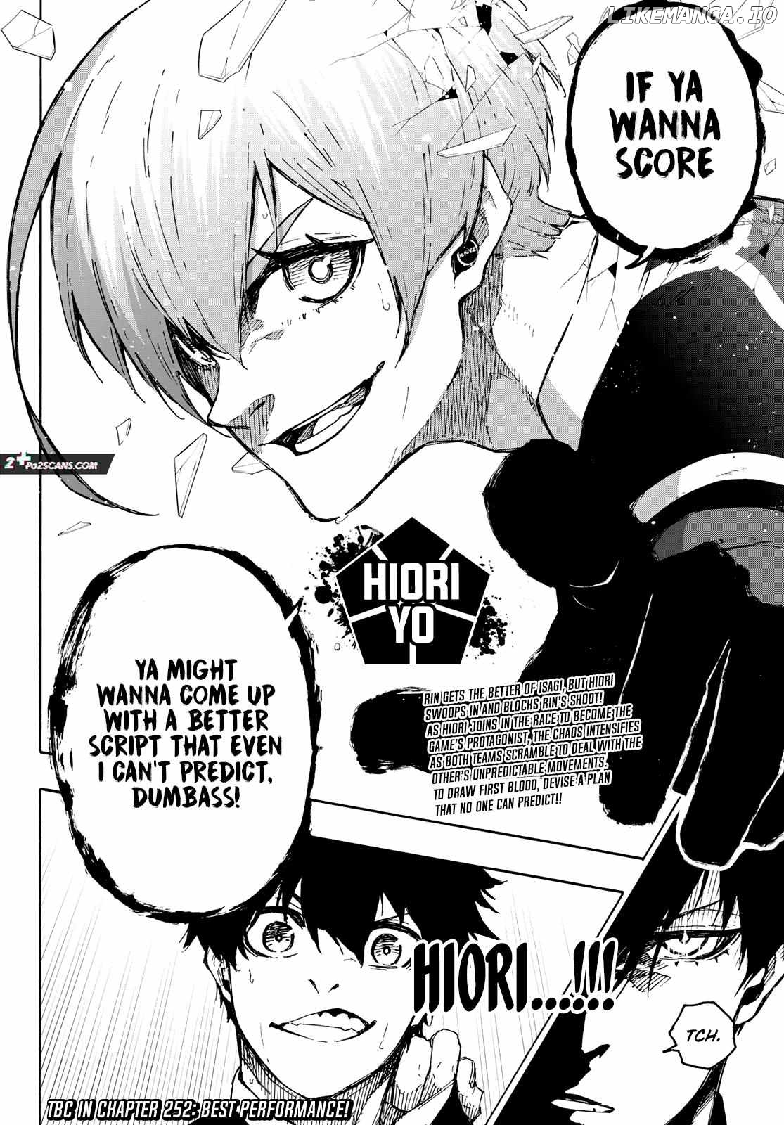 Blue Lock Chapter 251 image 18