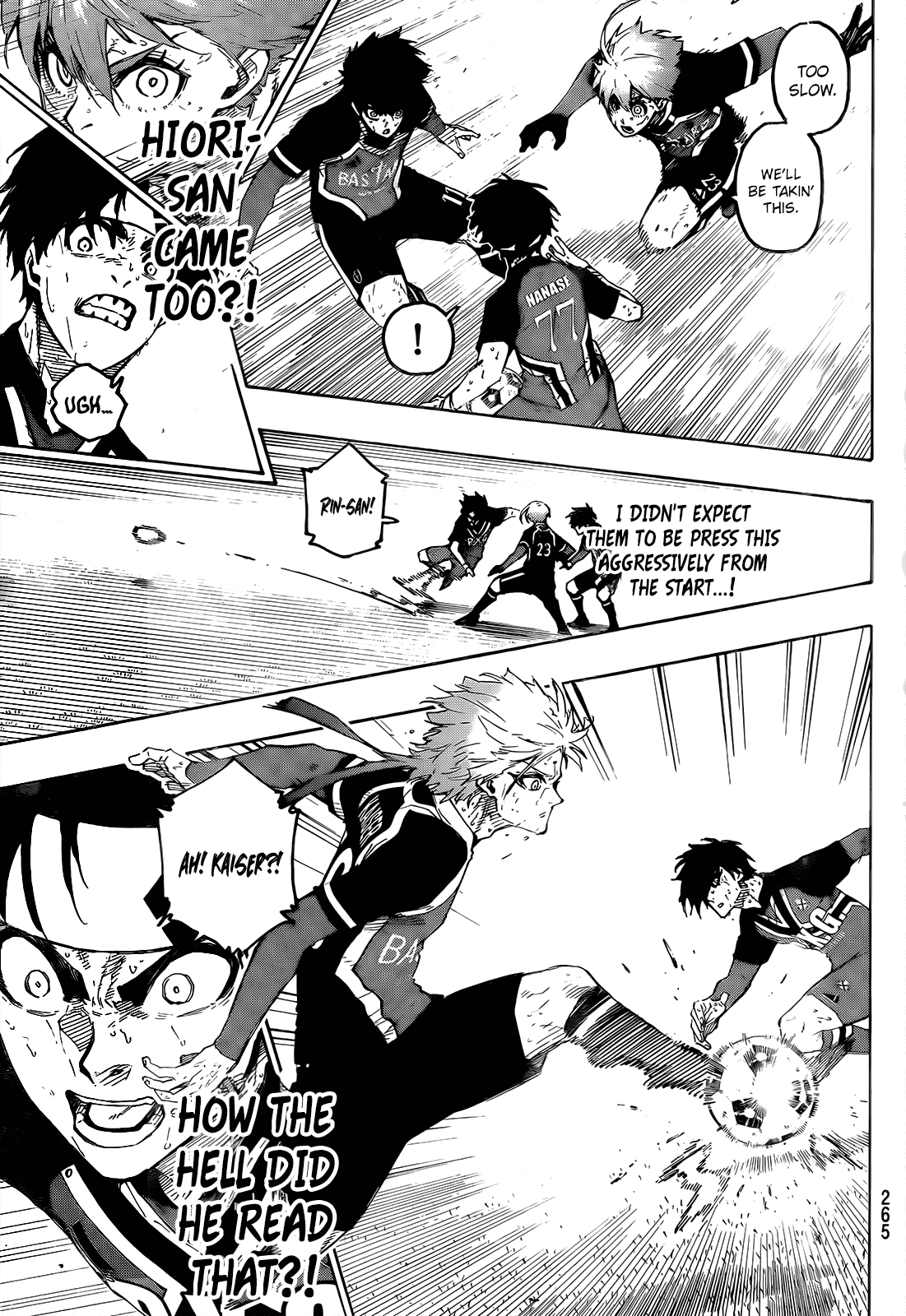 Blue Lock Chapter 268 image 09