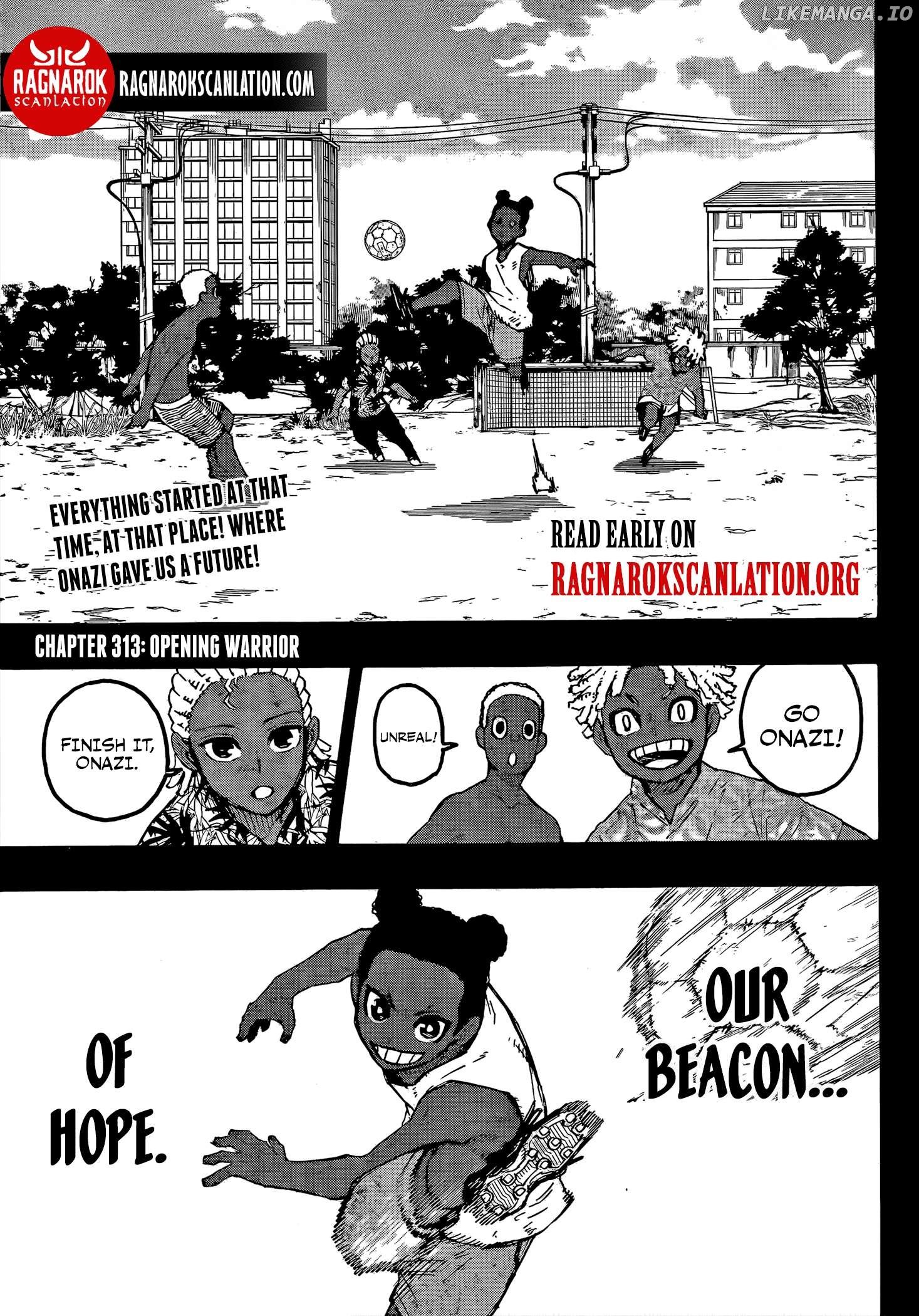 Blue Lock Chapter 313 image 01