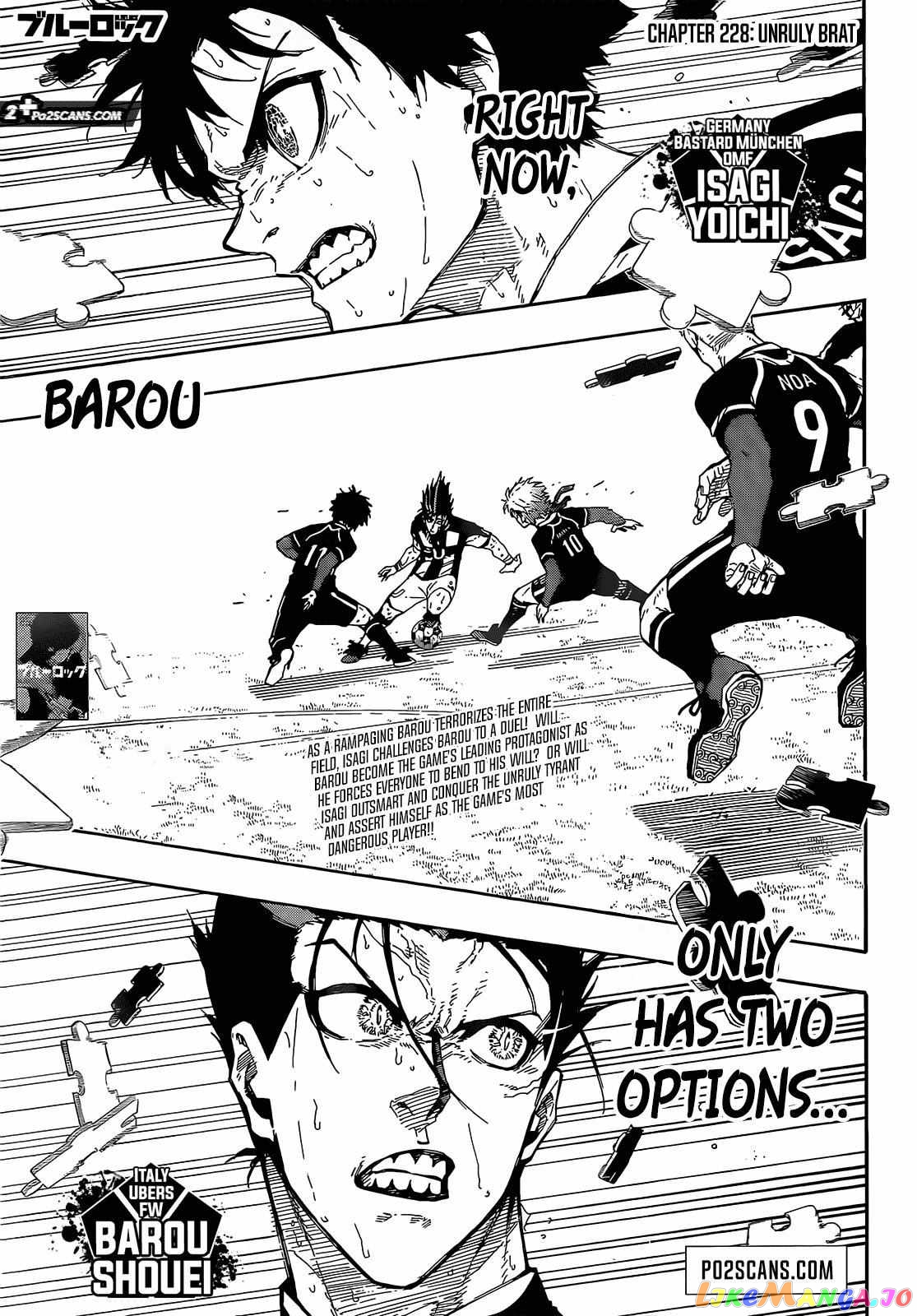 Blue Lock Chapter 228 image 02