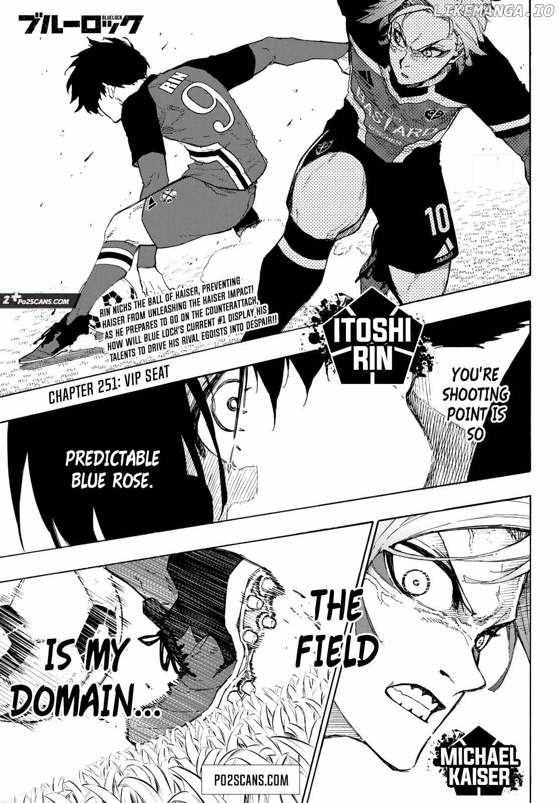 Blue Lock Chapter 251 image 02