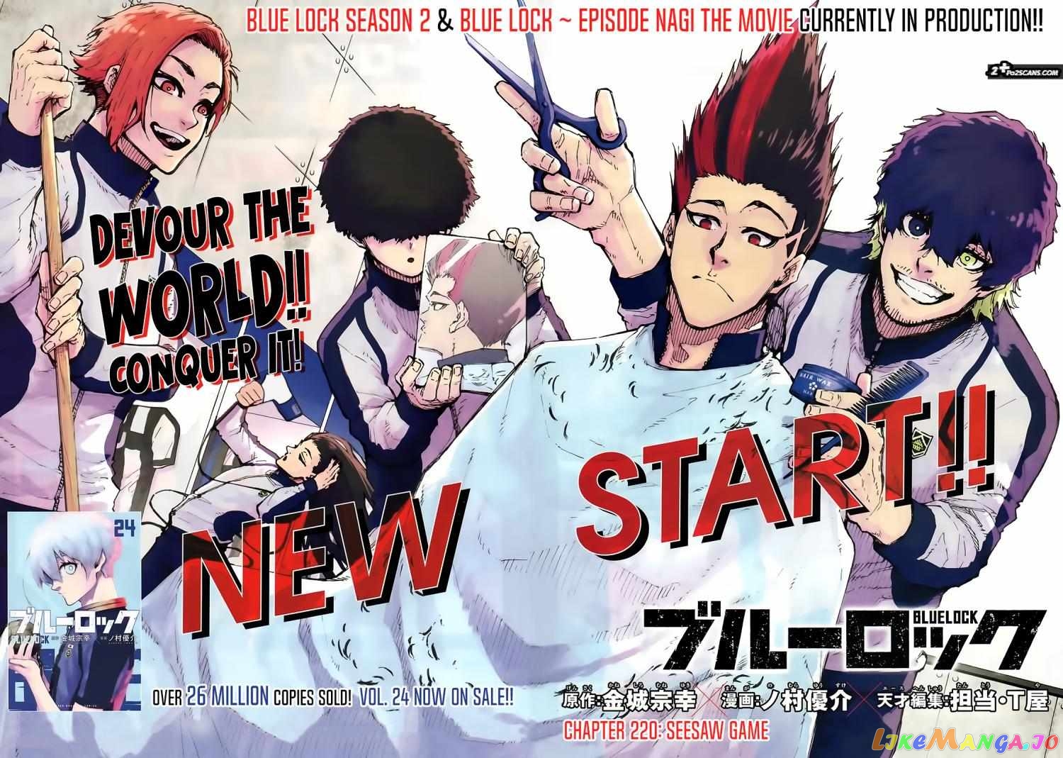 Blue Lock Chapter 220 image 02