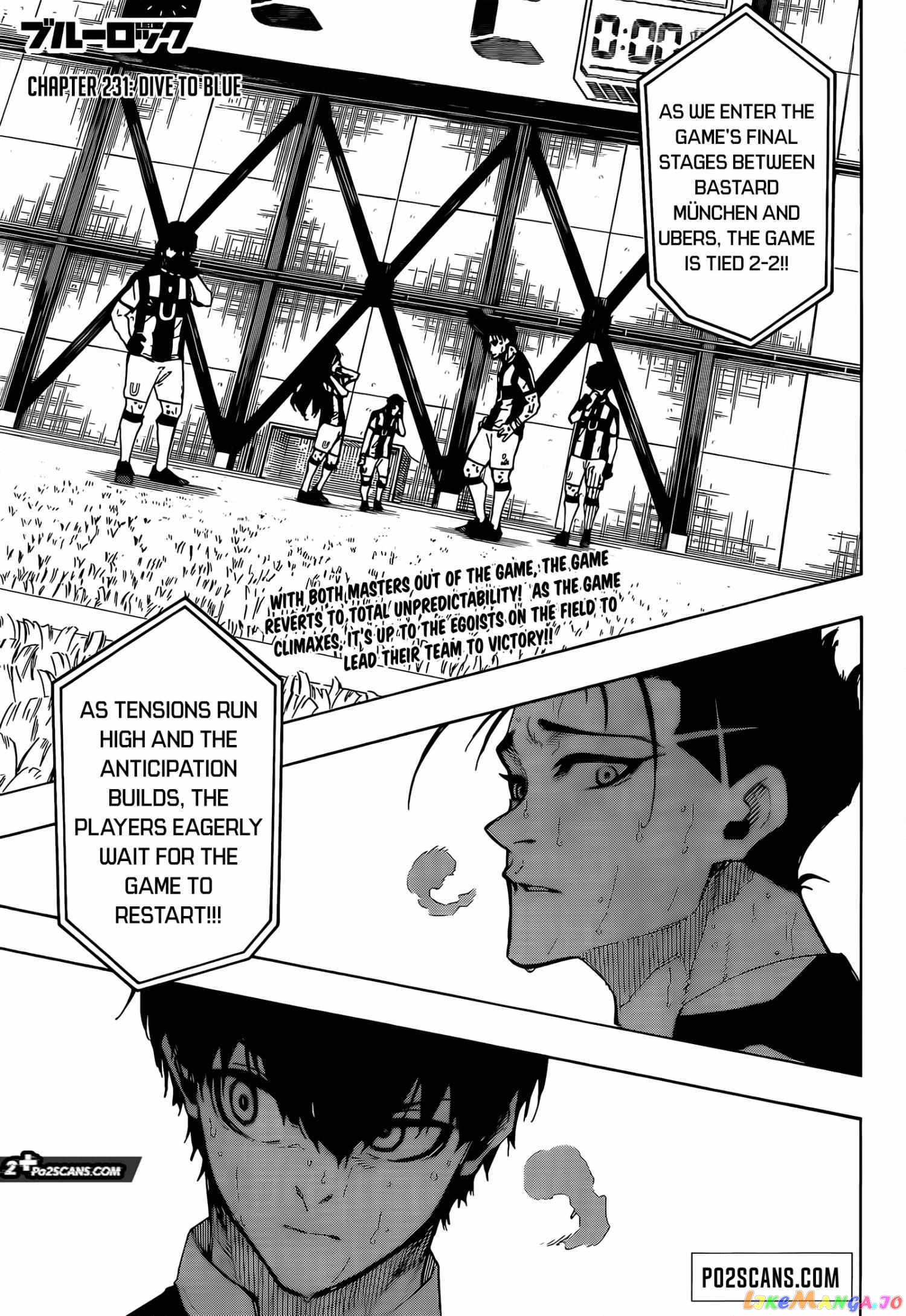 Blue Lock Chapter 231 image 02