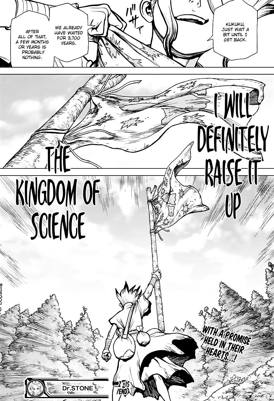 Dr.Stone, Chapter 15  The two countries of the stone world image 18