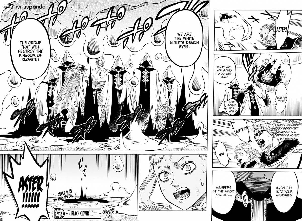 Black Clover, Chapter 34  The Wounded Beast image 17