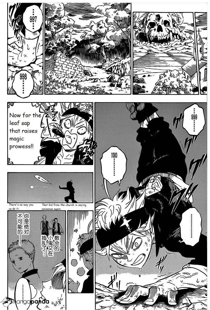 Black Clover, Chapter 1  The Boy