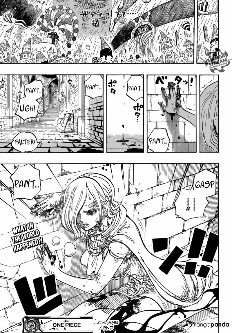 One Piece, chapter 849 image 19
