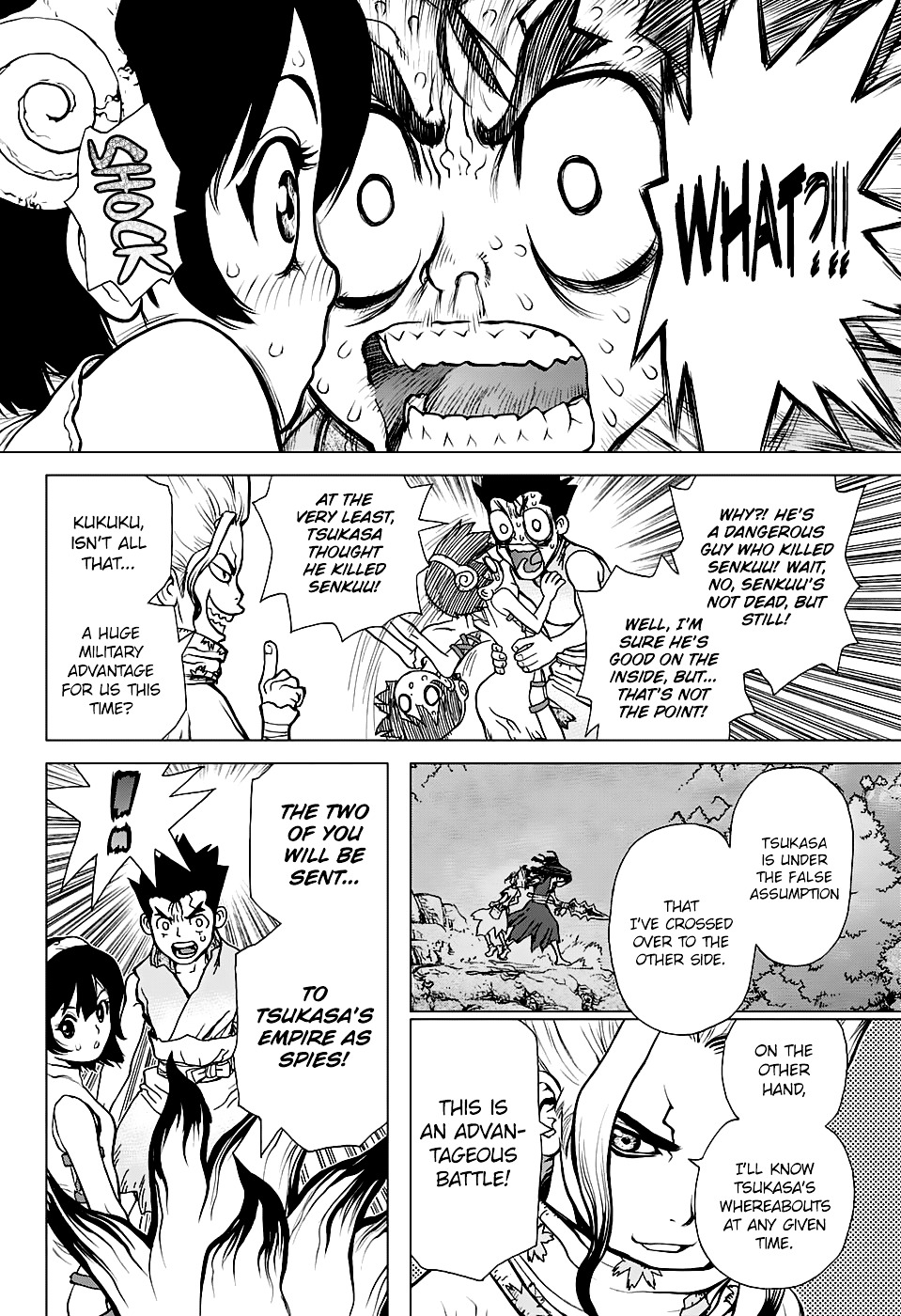 Dr.Stone, Chapter 15  The two countries of the stone world image 12