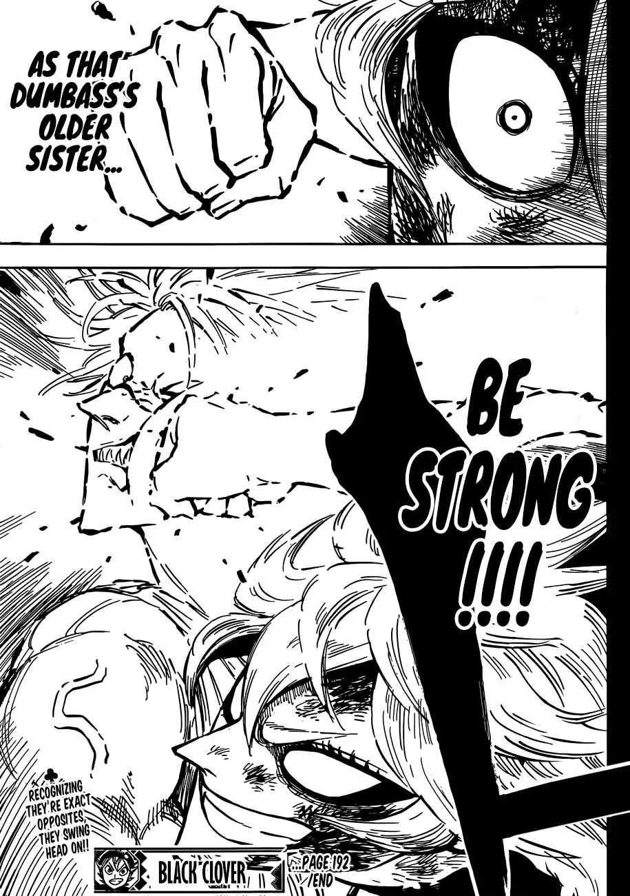 Black Clover, Chapter 192 Page 192 Two Bright Red Fists image 15