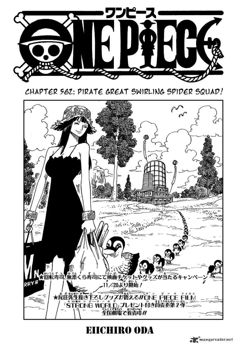 One Piece, chapter 562 image 01