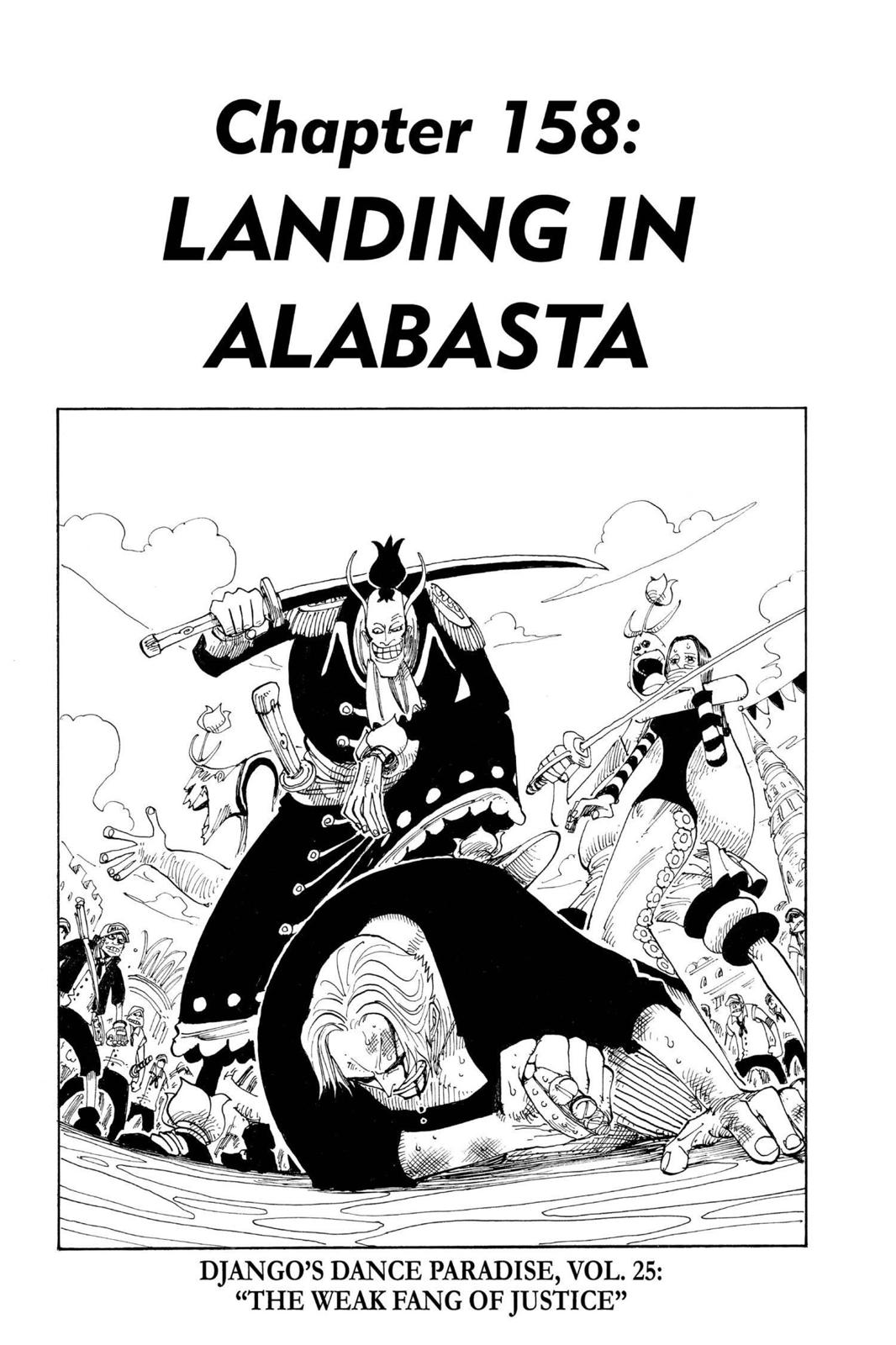 One Piece, Chapter 158 image 01